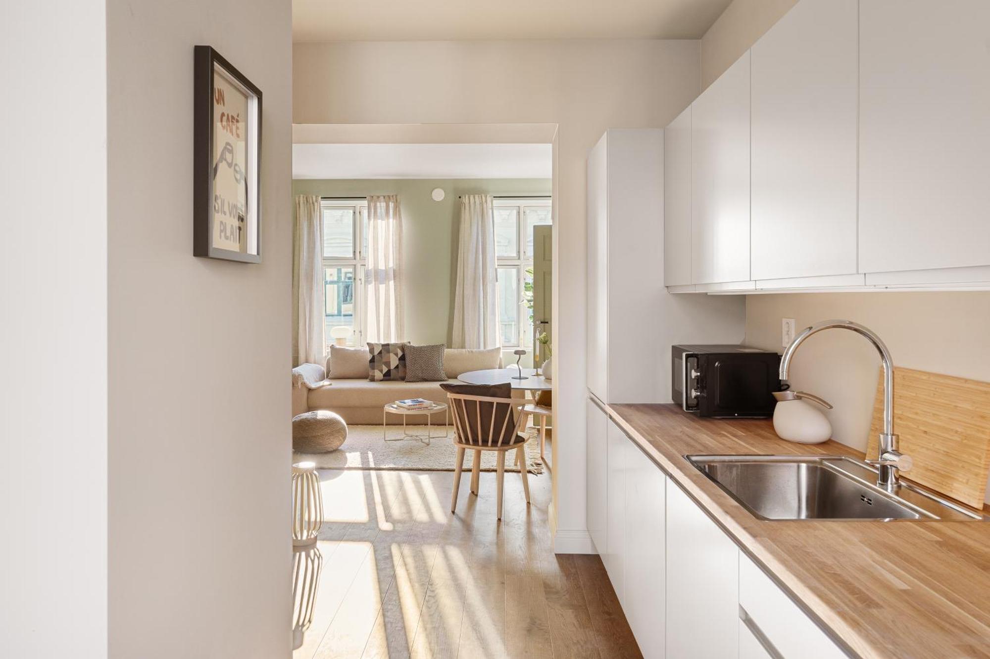 Dinbnb Apartments Gruenerlokka I 2-Bedroom With Double Queen Room & Balcony Oslo Buitenkant foto